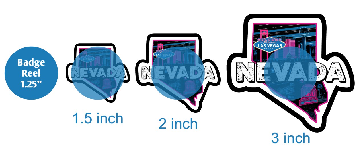 Retro Nevada - DECAL AND ACRYLIC SHAPE #DA03074