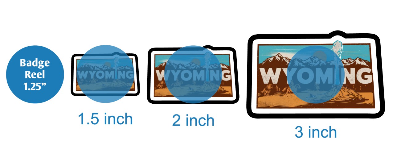 Retro Wyoming - DECAL AND ACRYLIC SHAPE #DA03096