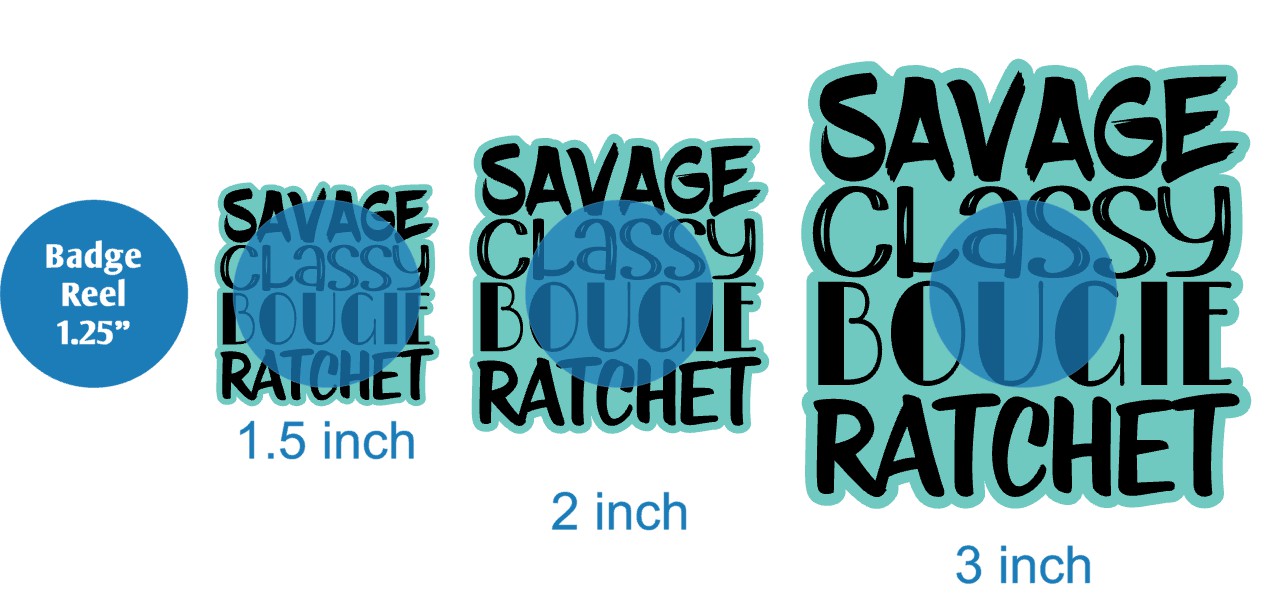 Savage Classy Bougie Ratchet - Acrylic Shape #723