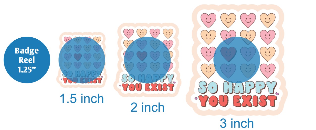 So Happy You Exist - DECAL AND ACRYLIC SHAPE #DA03518