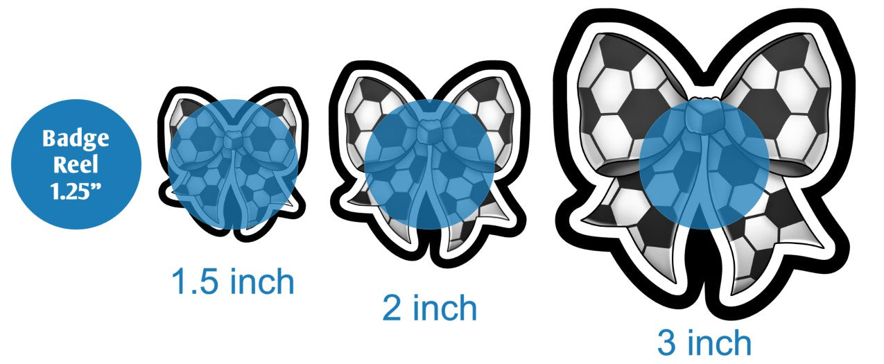 Soccer Coquette Bow - DECAL AND ACRYLIC SHAPE #DA03318