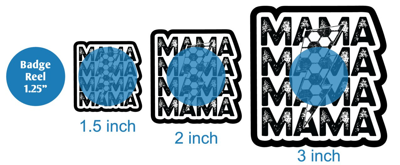 Soccer Mama Lightning Strike - DECAL AND ACRYLIC SHAPE #DA03324