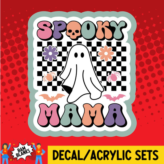 Spooky Mama - DECAL AND ACRYLIC SHAPE #DA02796