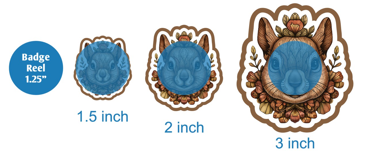 Squirrel Boho - DECAL AND ACRYLIC SHAPE #DA02413