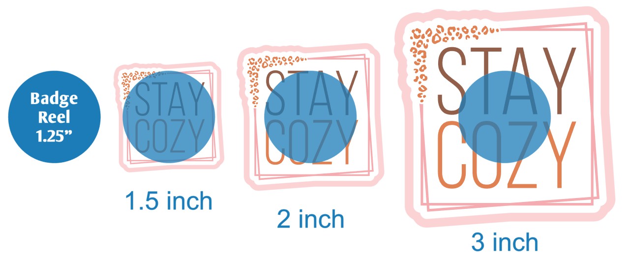 Stay Cozy - DECAL AND ACRYLIC SHAPE #DA02711