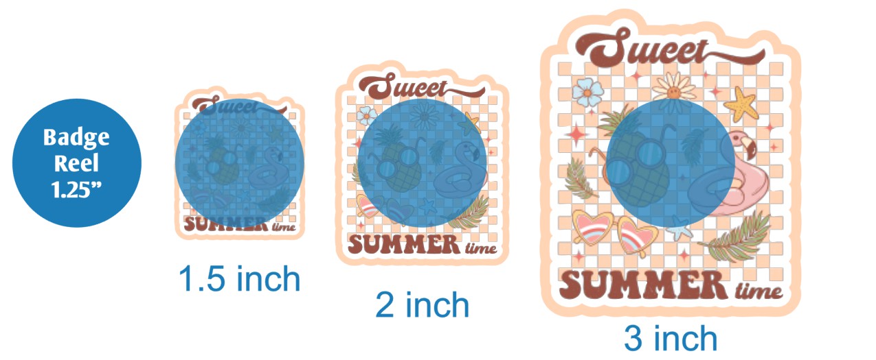 Sweet Summer Time - DECAL AND ACRYLIC SHAPE #DA02656