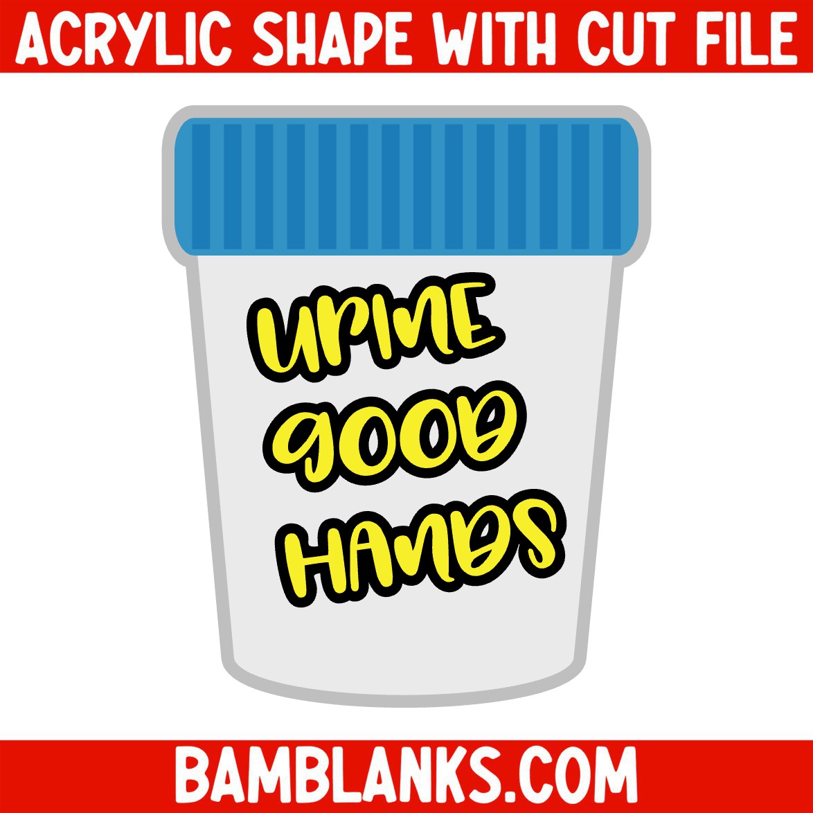 Urine Good Hands - Acrylic Shape #721