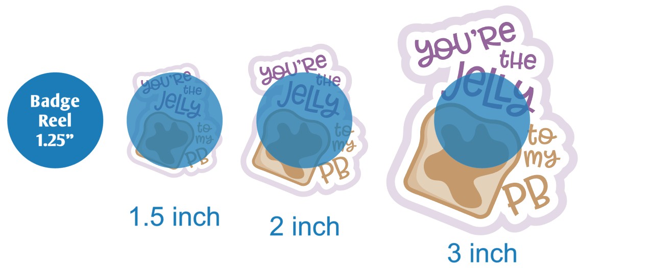 Youre The Jelly to My PB - DECAL AND ACRYLIC SHAPE #DA02215