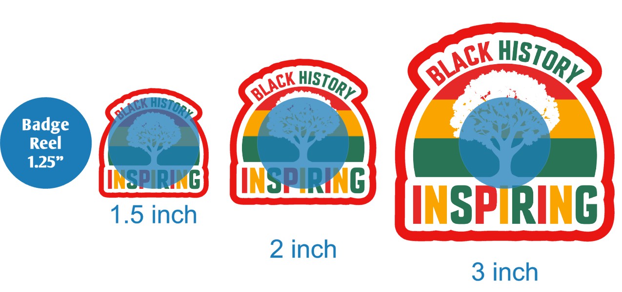 Black History Inspiring - DECAL AND ACRYLIC SHAPE #DA03564