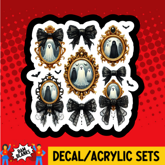 Ghost Picture Frames - DECAL AND ACRYLIC SHAPE #DA03789