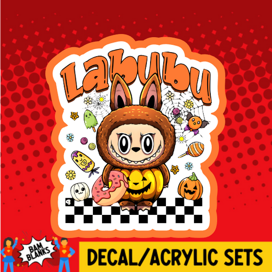 Halloween Monster 1 - DECAL AND ACRYLIC SHAPE #DA03790