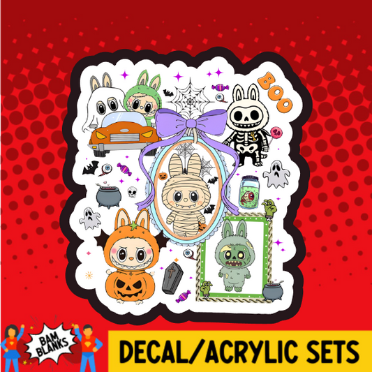 Halloween Monster 6 - DECAL AND ACRYLIC SHAPE #DA03795