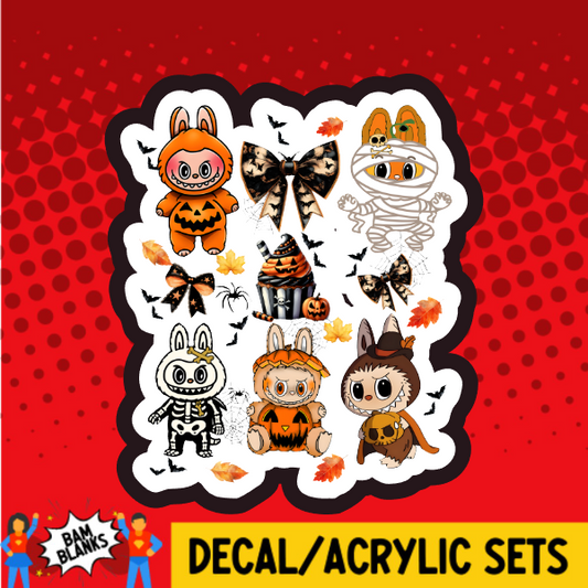 Halloween Monster 7 - DECAL AND ACRYLIC SHAPE #DA03796