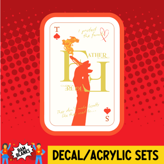 Father Figure - DECAL AND ACRYLIC SHAPE #DA03838