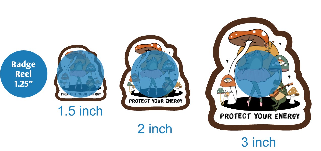 Protect Your Energy Frog Ballerina - DECAL AND ACRYLIC SHAPE #DA03688