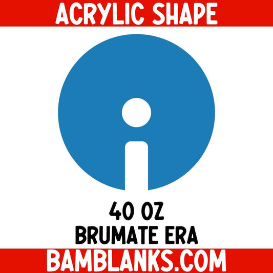 Brumate Era Topper - Acrylic Shape #2508