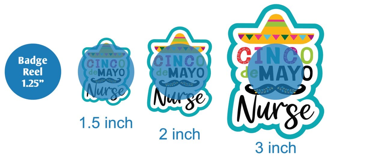 Cinco De Mayo Nurse - Acrylic Shape #2021