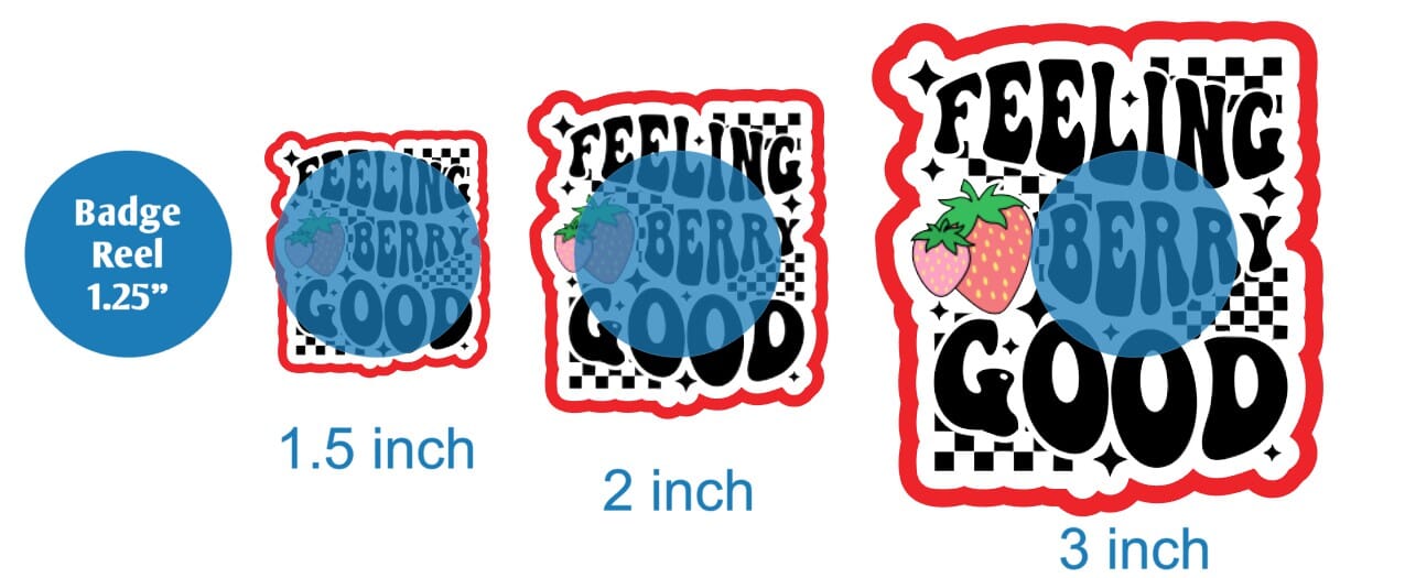 Feeling Berry Good 2 - DECAL AND ACRYLIC SHAPE #DA02114