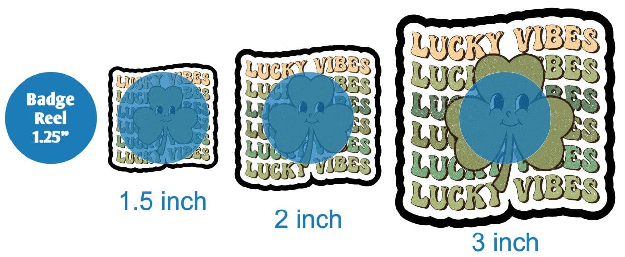 Lucky Vibes 2 - DECAL AND ACRYLIC SHAPE #DA01719