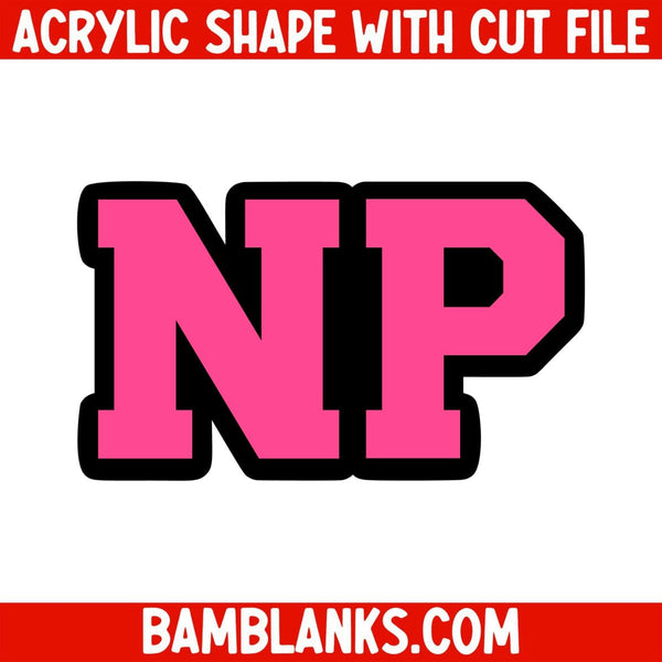 NP - Acrylic Shape #064 1.5 Inch / Hole