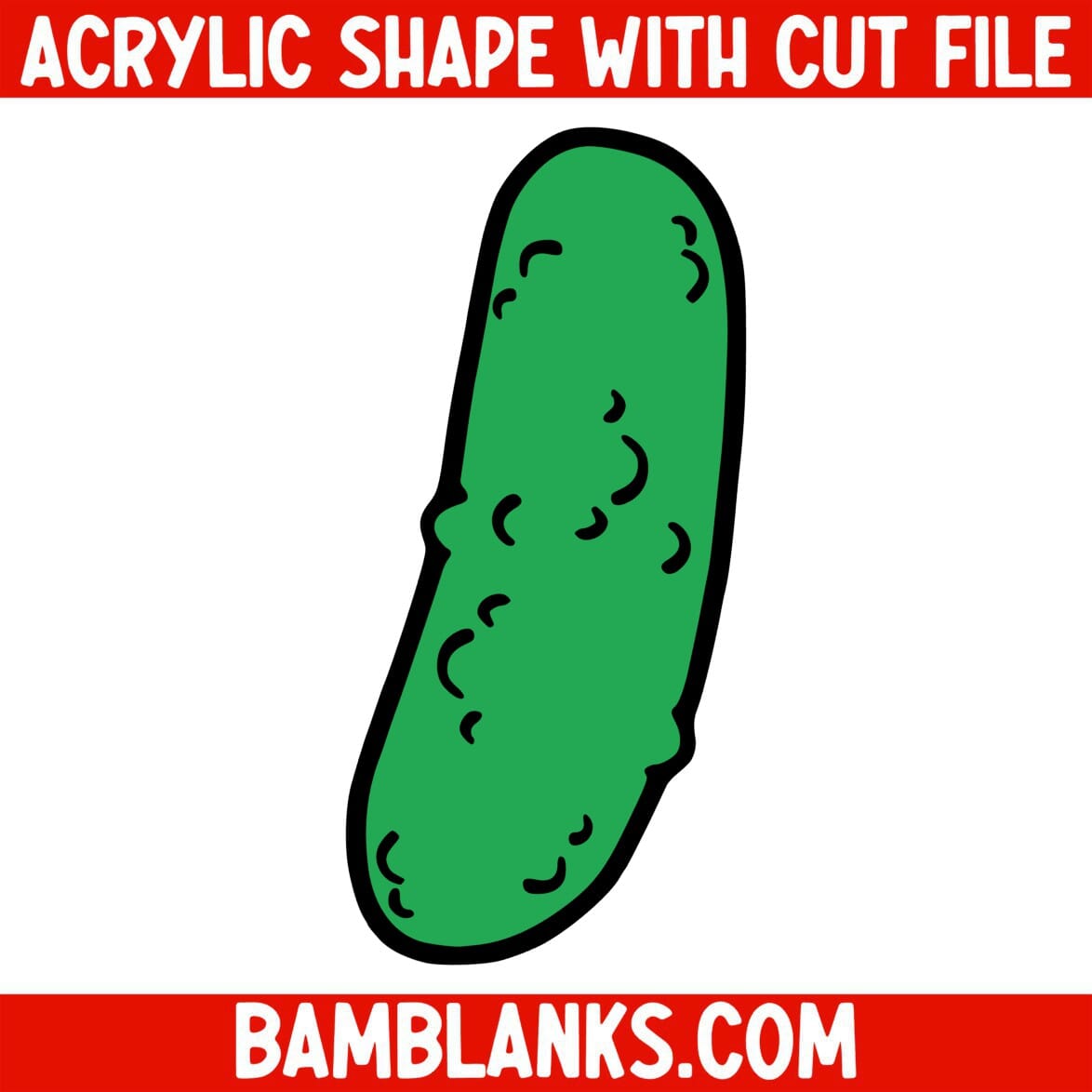 Pickle - Acrylic Shape #905