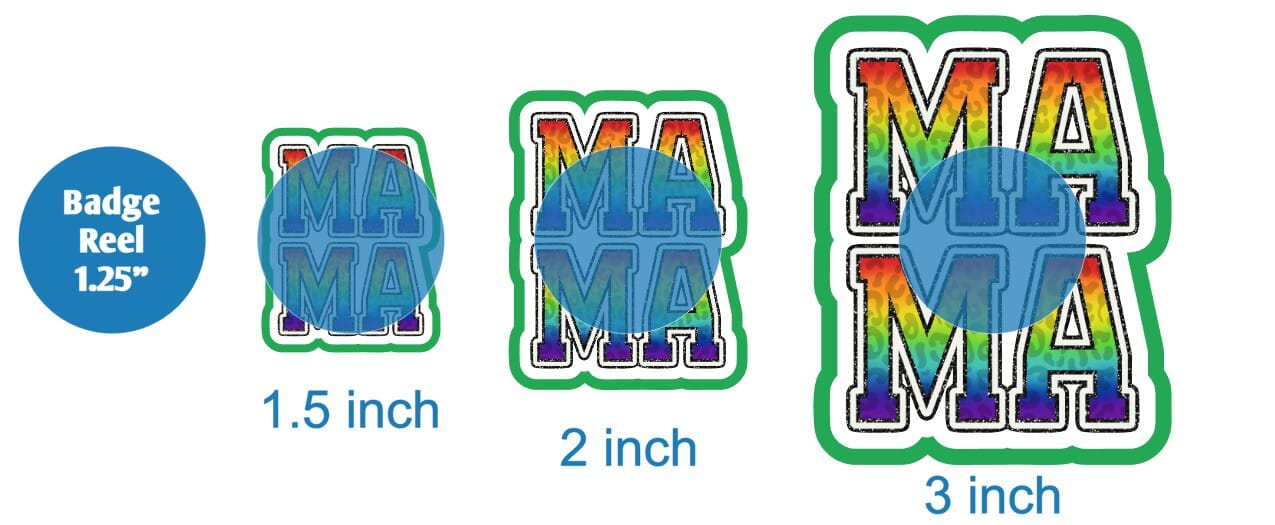 Rainbow Mama - DECAL AND ACRYLIC SHAPE #DA01932