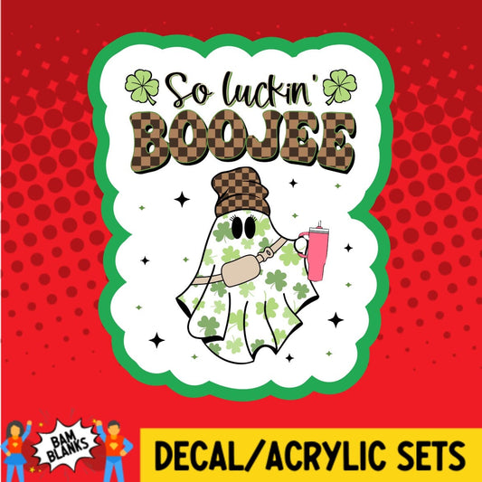 So Luckin Boojee Ghost - DECAL AND ACRYLIC SHAPE #DA01930