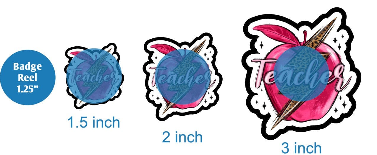 Teacher Lightning Valentines - DECAL AND ACRYLIC SHAPE #DA01872