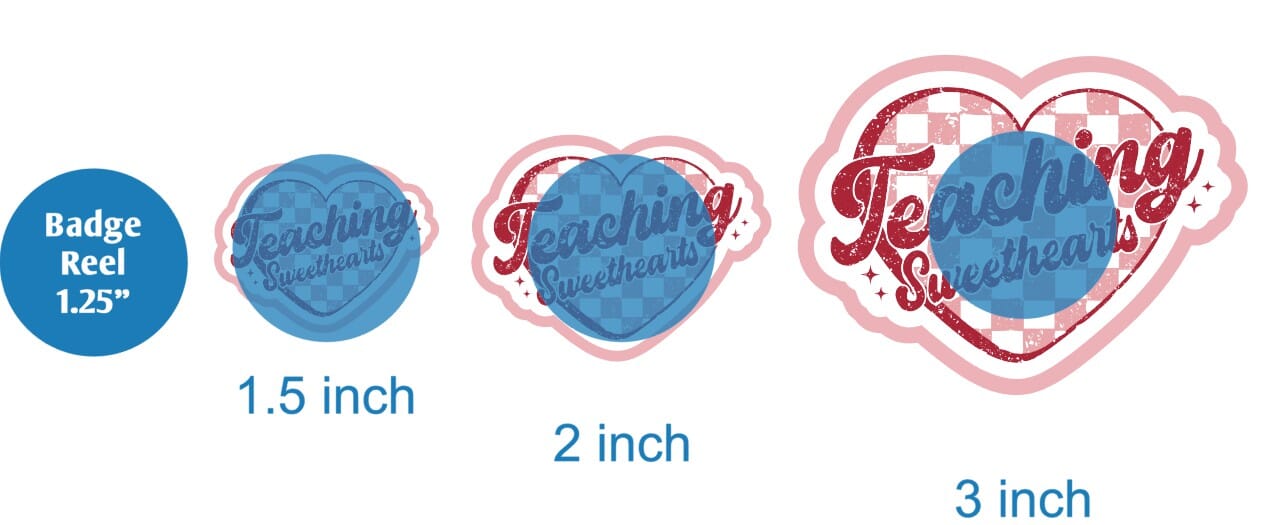 Teaching Sweethearts - DECAL AND ACRYLIC SHAPE #DA01750