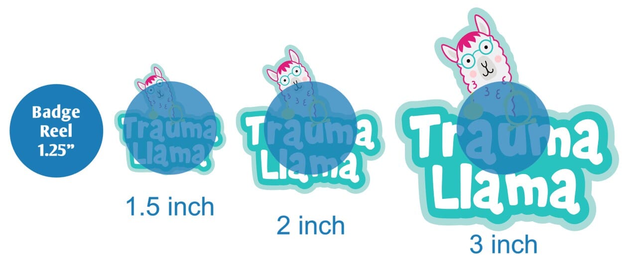 Trauma Llama - Acrylic Shape #2100