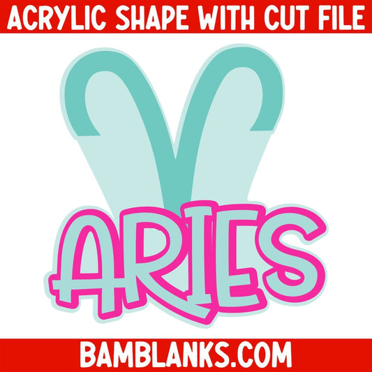 Aries - Acrylic Shape #1215