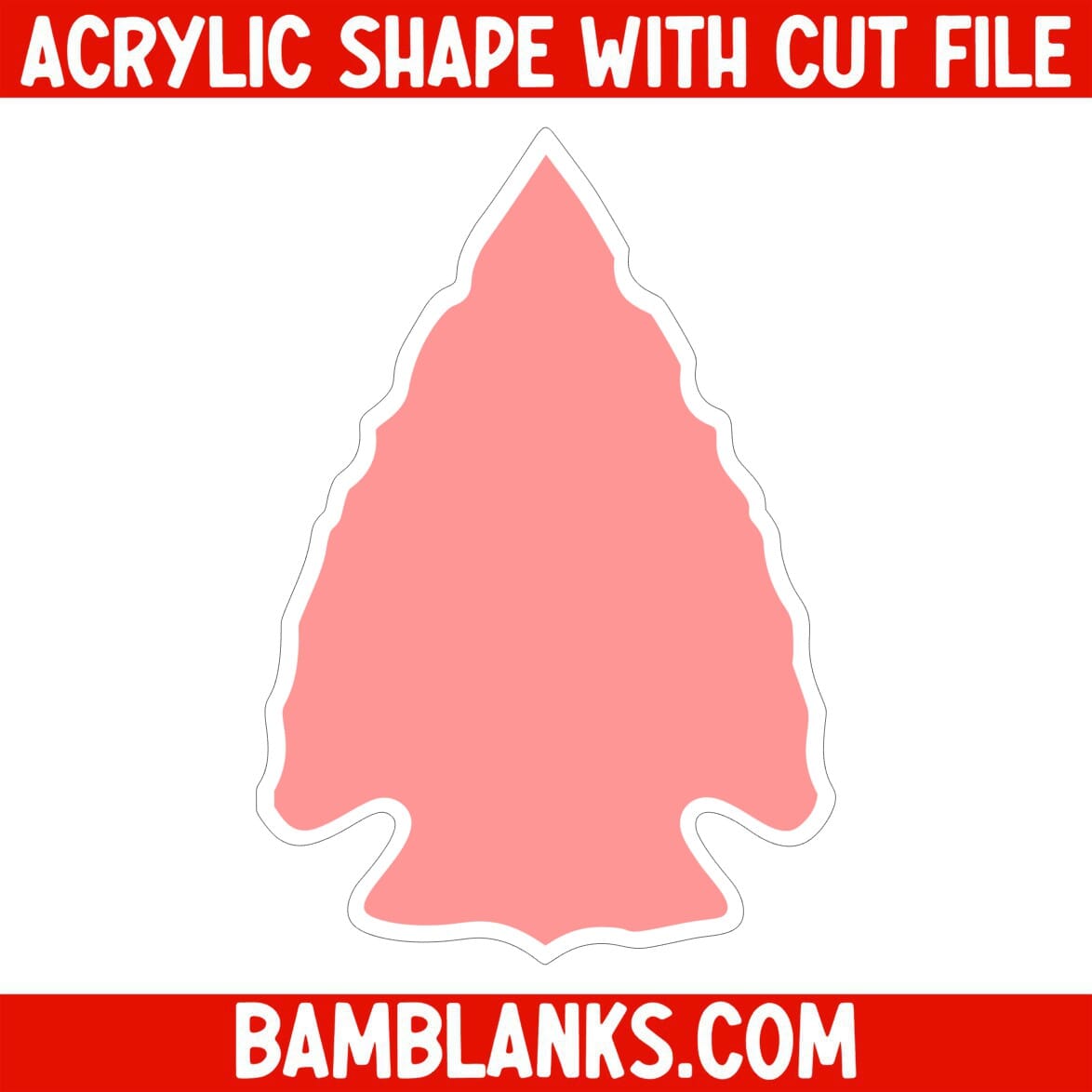 Arrowhead - Acrylic Shape #574