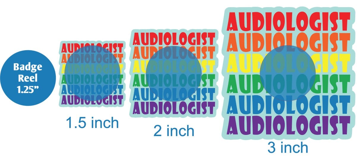 Audiologist - DECAL AND ACRYLIC SHAPE #DA0289