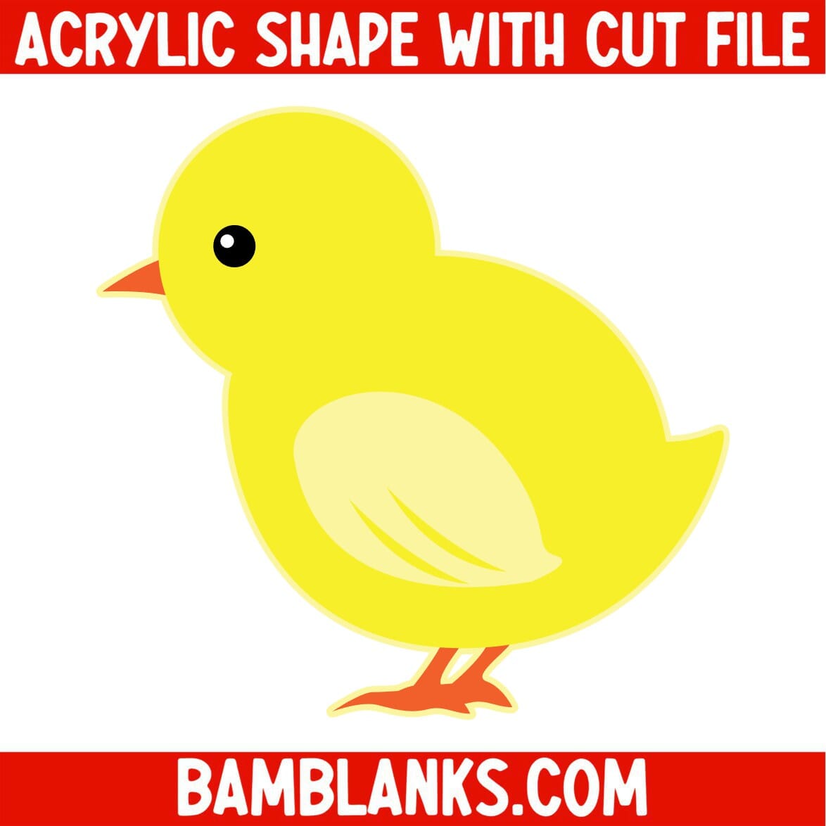Baby Chick - Acrylic Shape #808