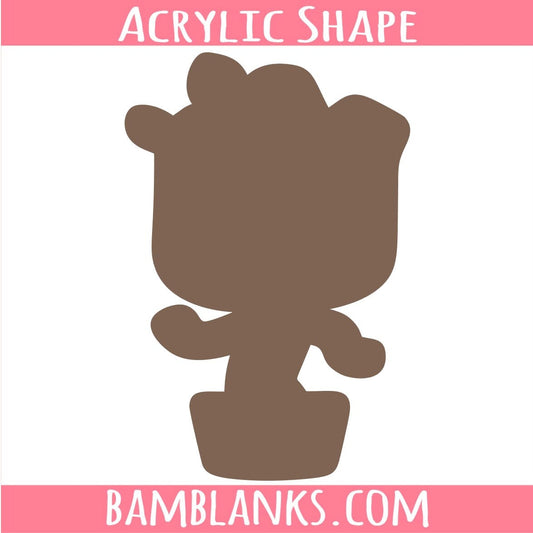 Baby Potted Tree Guy (Fan Art) - Acrylic Shape #300