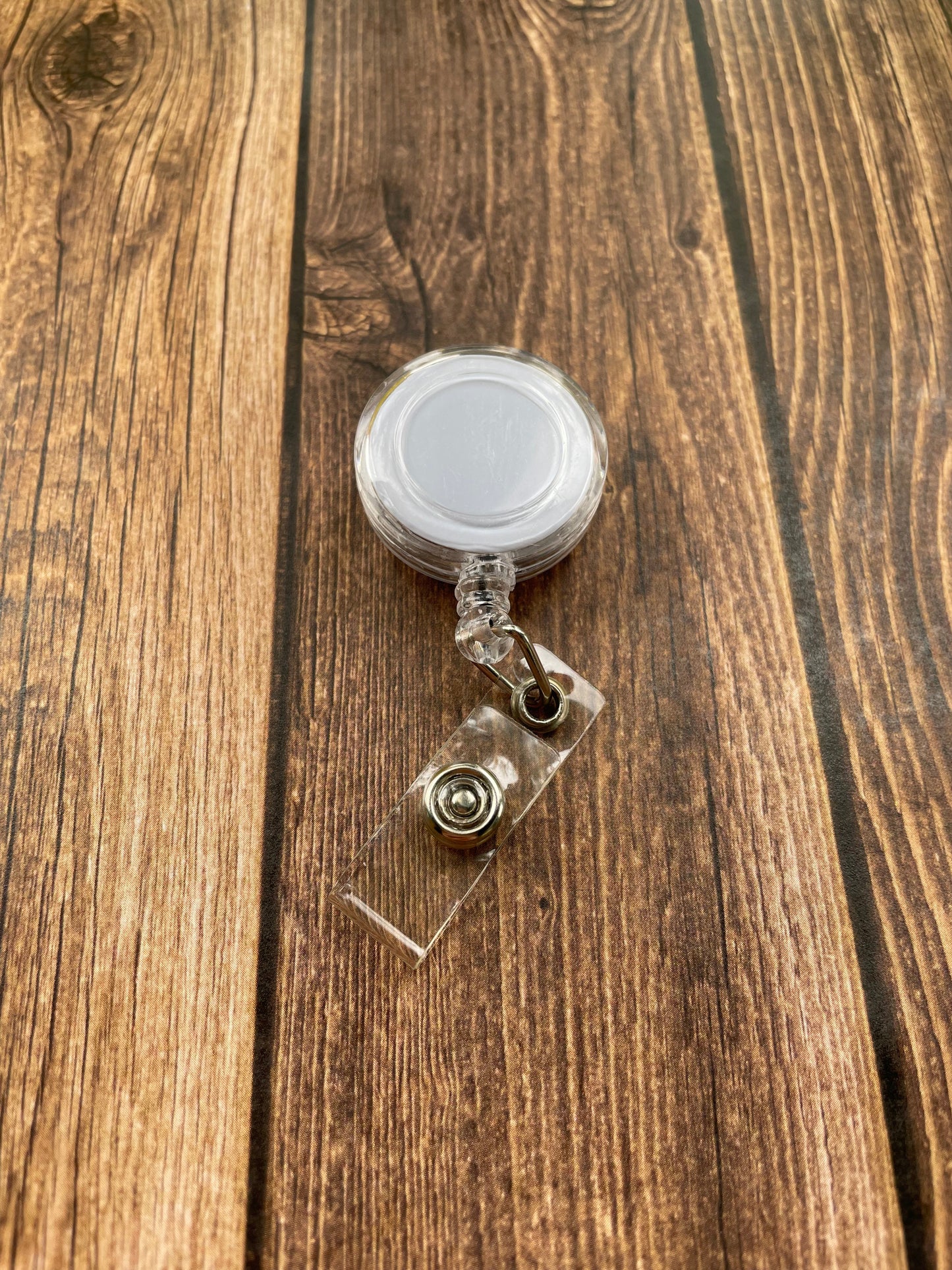 Badge Reels - Clear Belt Clips