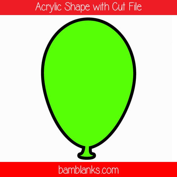 Balloon - Acrylic Shape #685