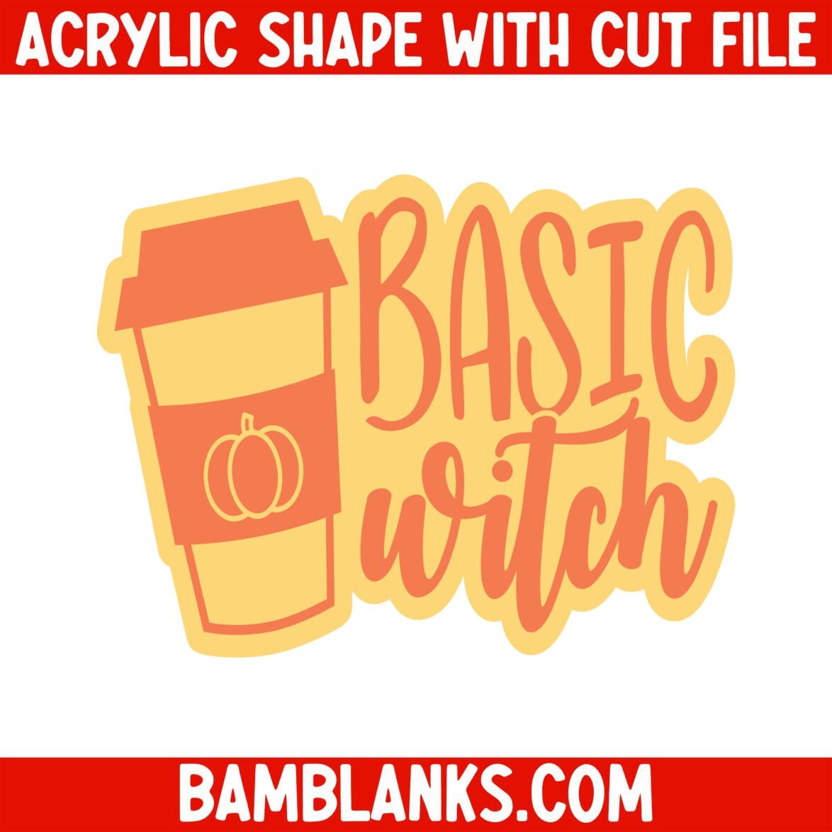 Basic Witch - Acrylic Shape #790