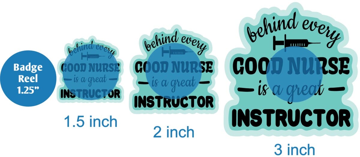 Behind Every Good Nurse - DECAL AND ACRYLIC SHAPE #DA0284