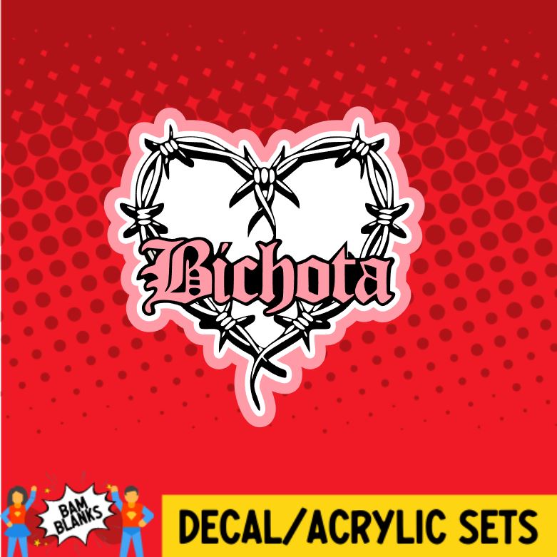 Bichota - DECAL AND ACRYLIC SHAPE #DA0400