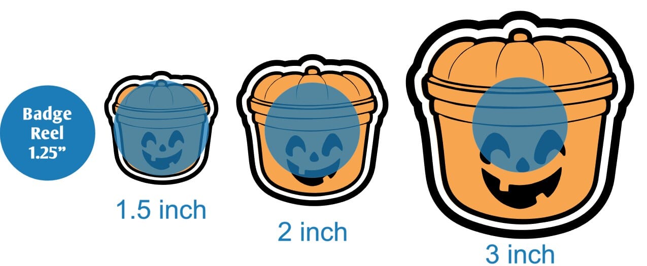 Boo Bucket Pumpkin - DECAL AND ACRYLIC SHAPE #DA01385