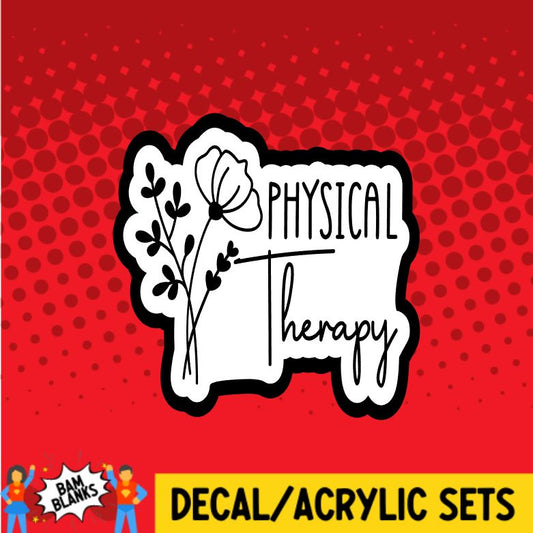 Botanical Physical Therapy - DECAL AND ACRYLIC SHAPE #DA0118