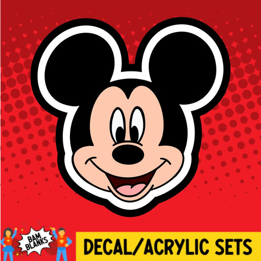Boy Mouse - DECAL AND ACRYLIC SHAPE #DA01534
