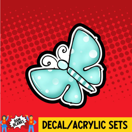 Butterfly 6 - DECAL AND ACRYLIC SHAPE #DA0161
