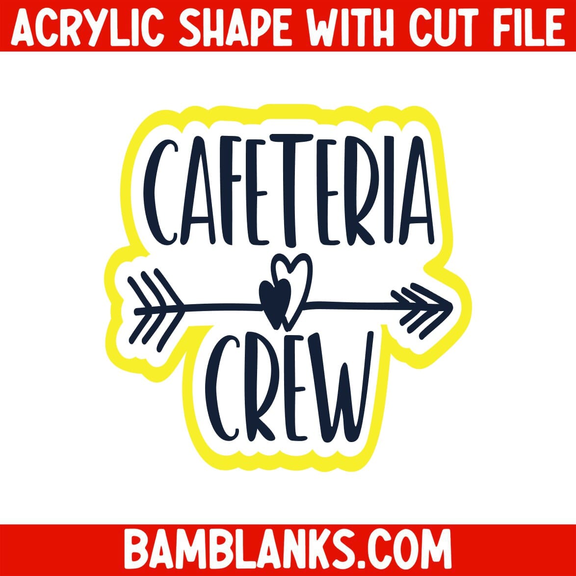 Cafeteria Crew - Acrylic Shape #2236