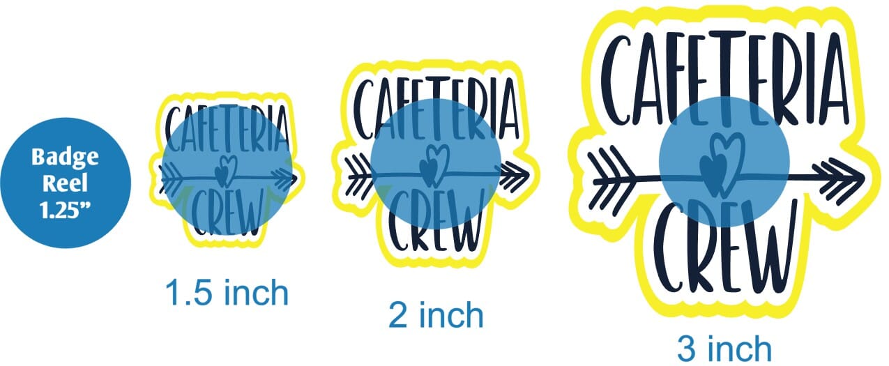 Cafeteria Crew - DECAL AND ACRYLIC SHAPE #DA0360