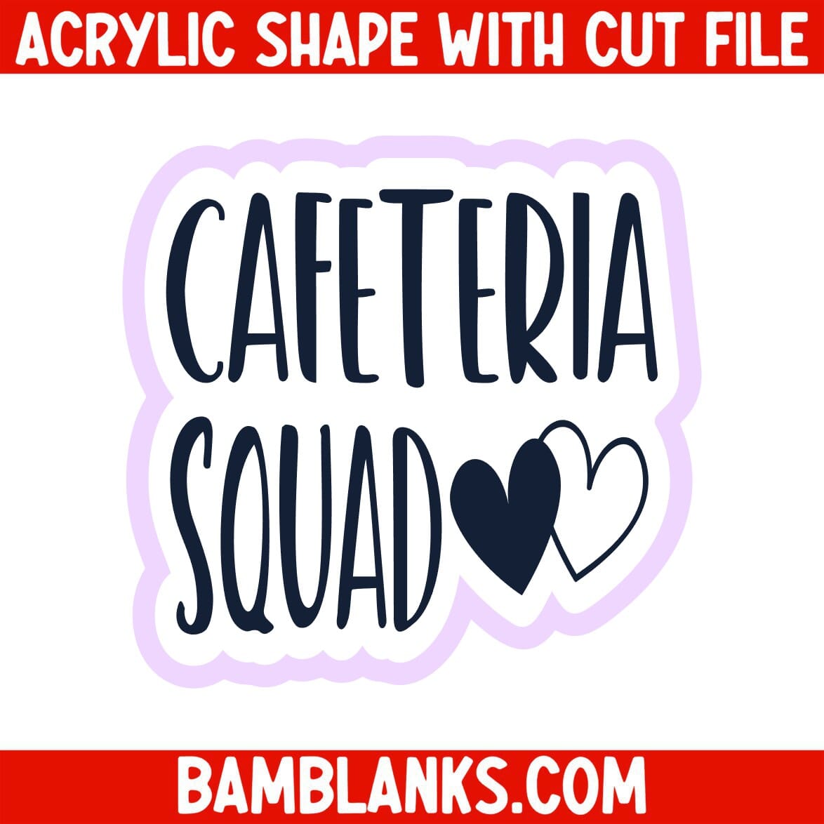 Cafeteria Squad - Acrylic Shape #2237