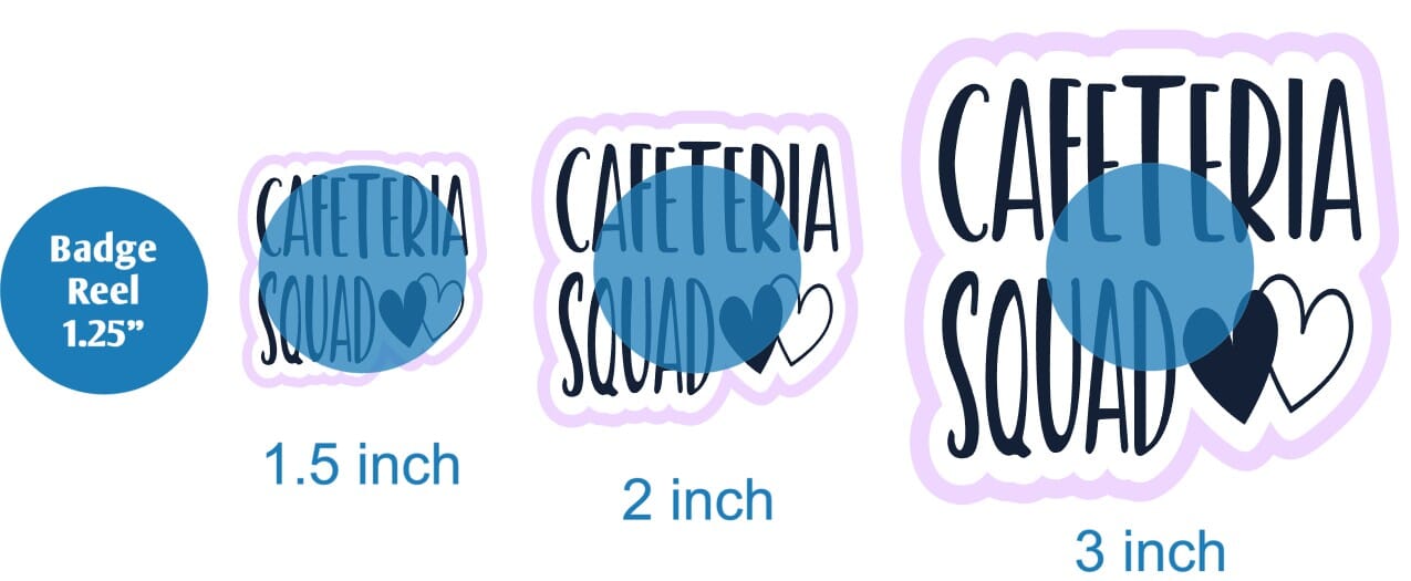 Cafeteria Squad - DECAL AND ACRYLIC SHAPE #DA0361