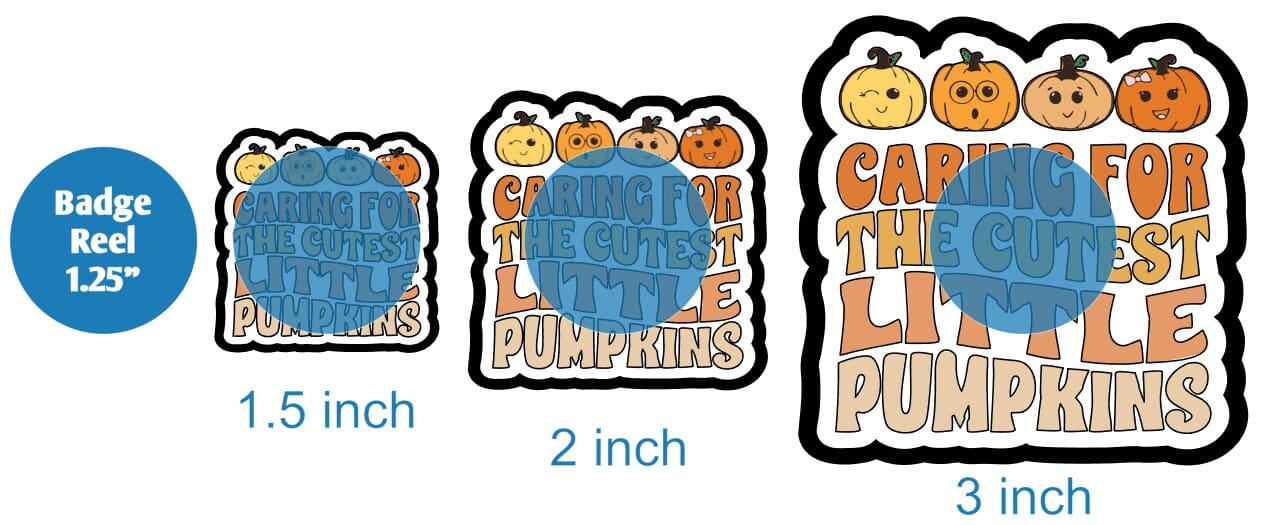 Caring for the Cutest Pumpkins - DECAL AND ACRYLIC SHAPE #DA01488