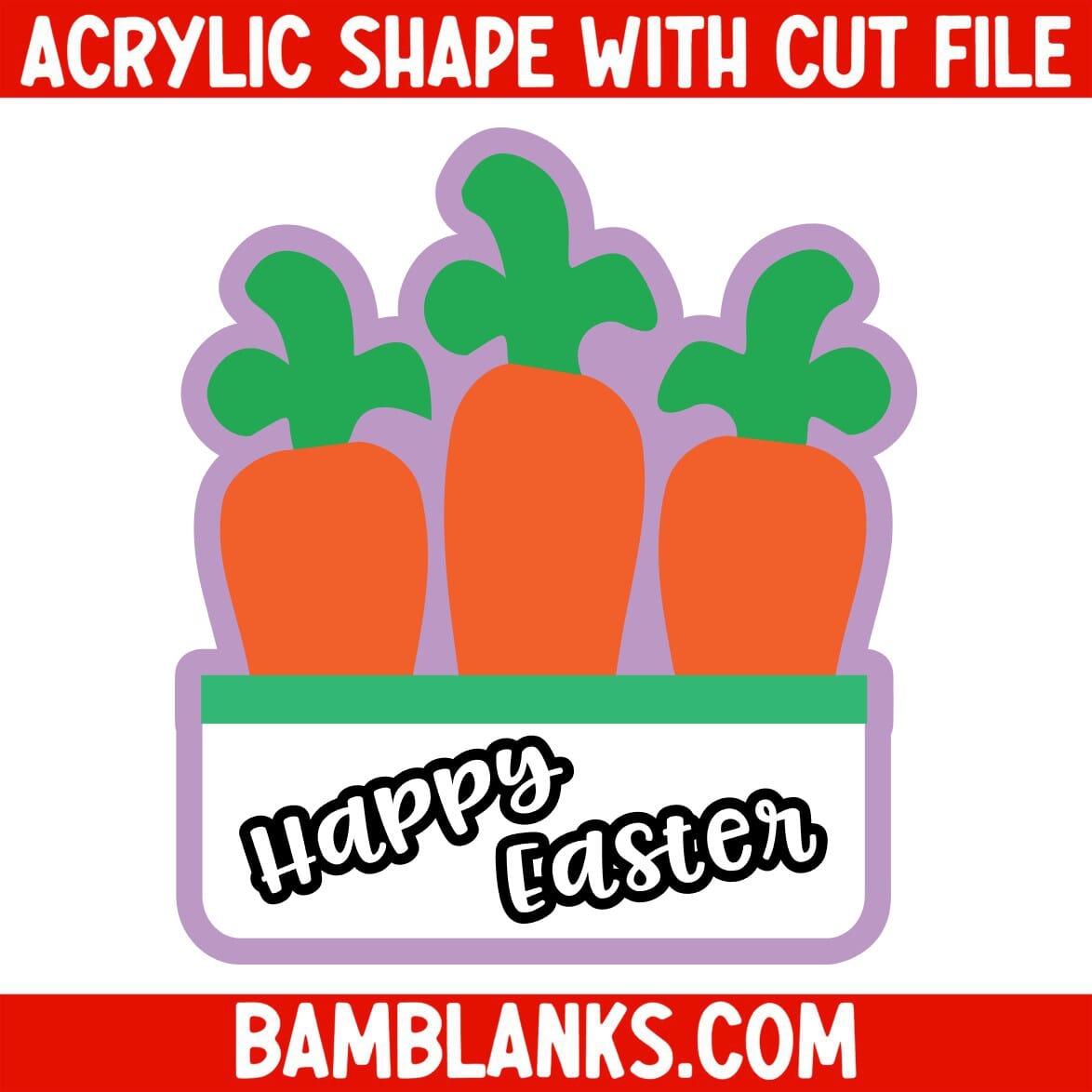 Carrot Patch - Acrylic Shape #297